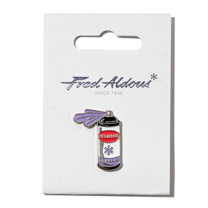 Fred Aldous Spray Can Pin Badge