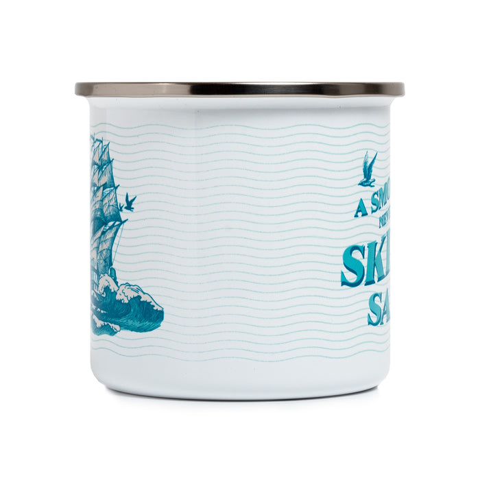 Smooth Sea Enamel Mug 12oz