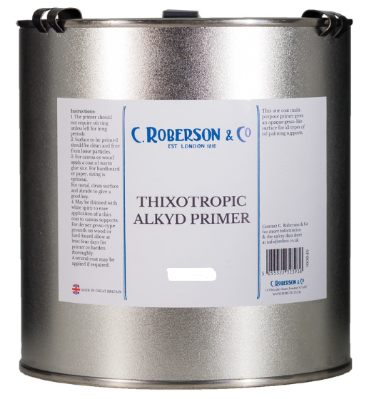 Roberson Thixotropic Alkyd Primer 2.5 Litre