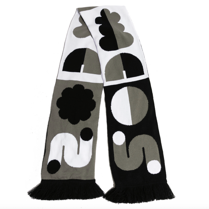 Mono Shapes Scarf