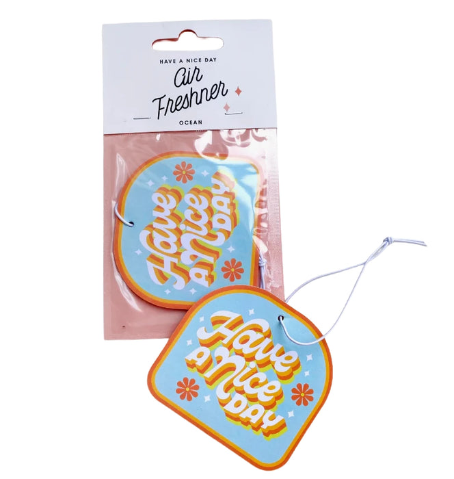 Classic Have A Nice Day Air Freshener - Ocean