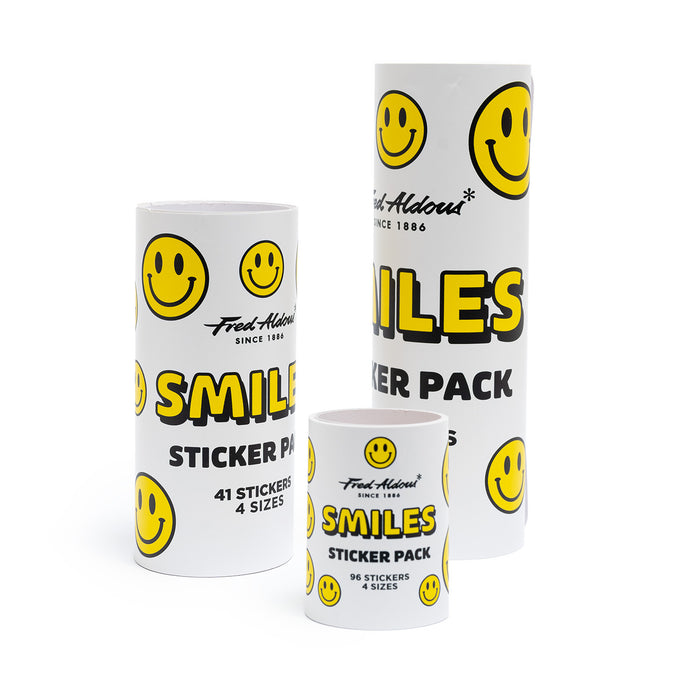 Fred Aldous SMILE Sticker Pack Medium