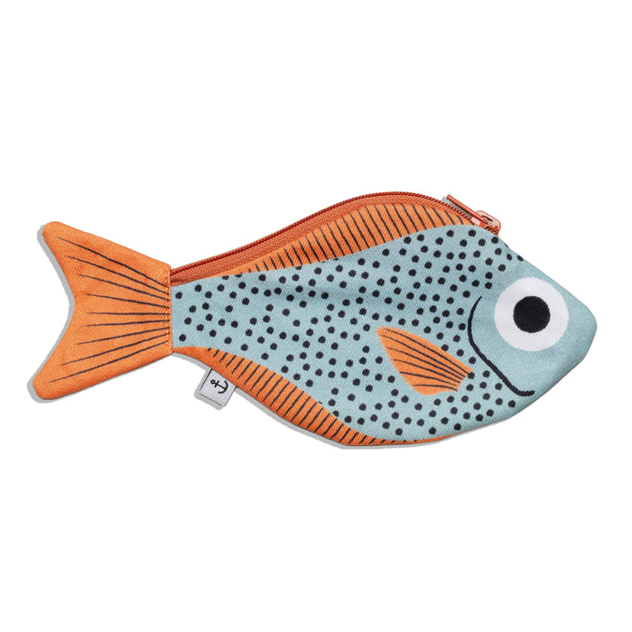 Don Fisher Sweeper Fish Purse - Aqua