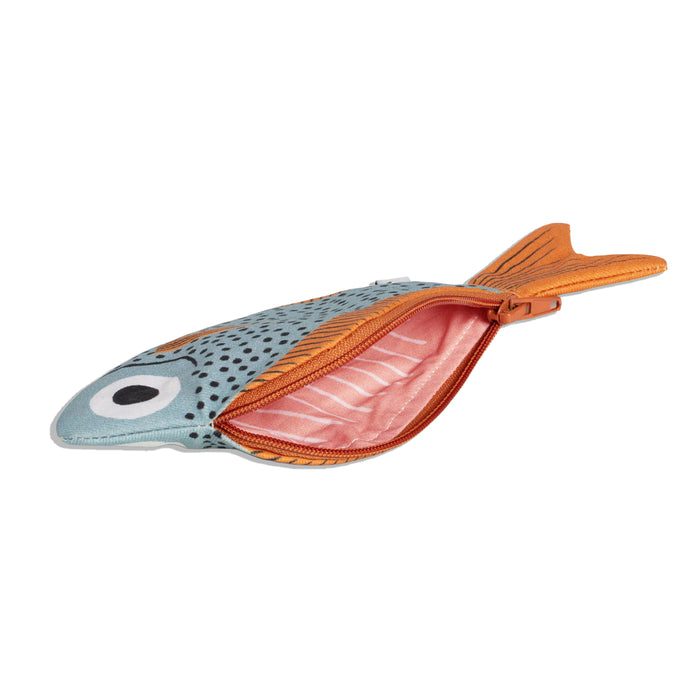 Don Fisher Sweeper Fish Purse - Aqua