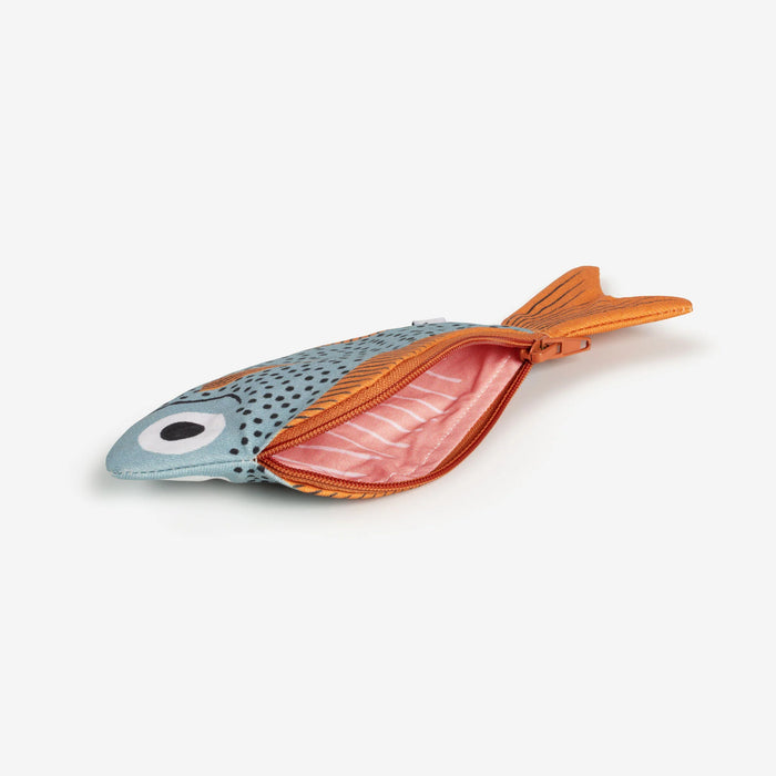 Sweeper Fish Purse - Aqua