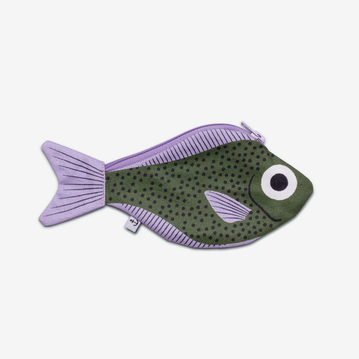Sweeper Fish Purse - Green