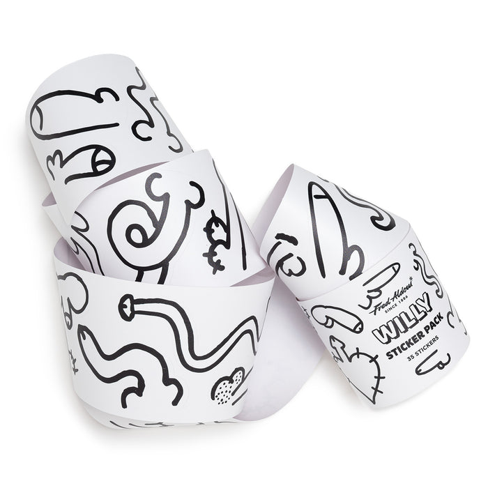 Fred Aldous Willy Sticker Pack