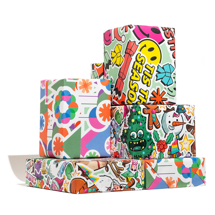 Christmas Hammo Sticker - Gift Wrap
