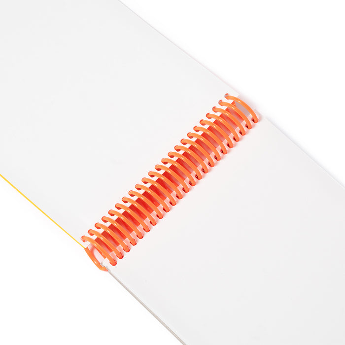 Bump Spiral Notebook - Citrine