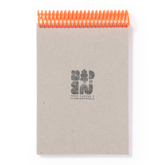 Bump Spiral Notebook - Citrine