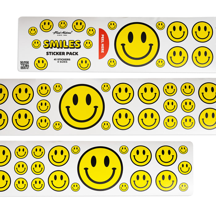 Fred Aldous SMILE Sticker Pack Medium
