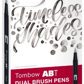 Tombow Dual Brush Pen 6 Set (New Packaging)