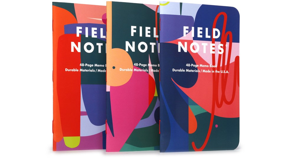 FIELD NOTES Flora 3-Pack Memo Books