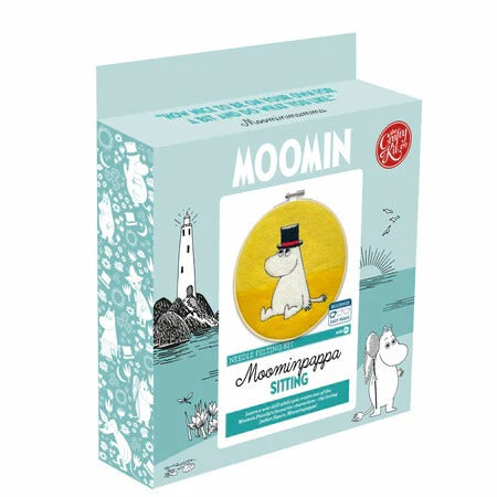 Moominpappa Sitting Needle Felting Kit