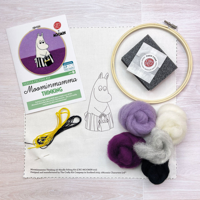 Moominmamma Thinking Needle Felting Kit