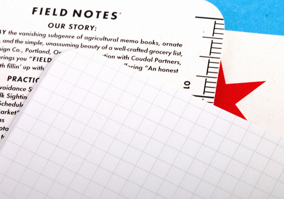 FIELD NOTES Chicago 3-Pack Memo Books Graph Grid