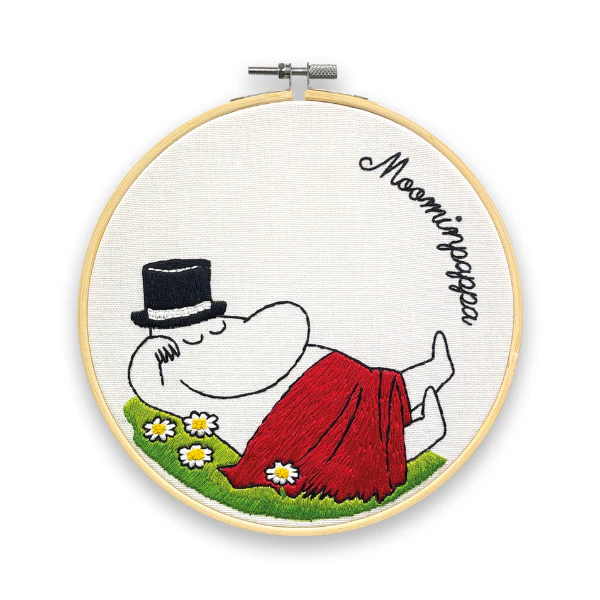 Moominpapa Snoozing Embroidery Kit