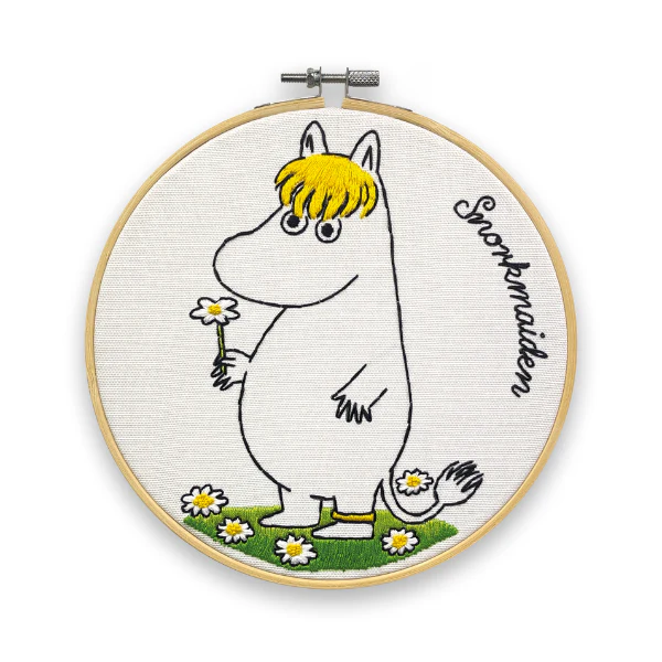 Snorkmaiden Daisy Picking Embroidery Kit