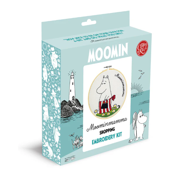 Moominmamma Shopping Embroidery Kit