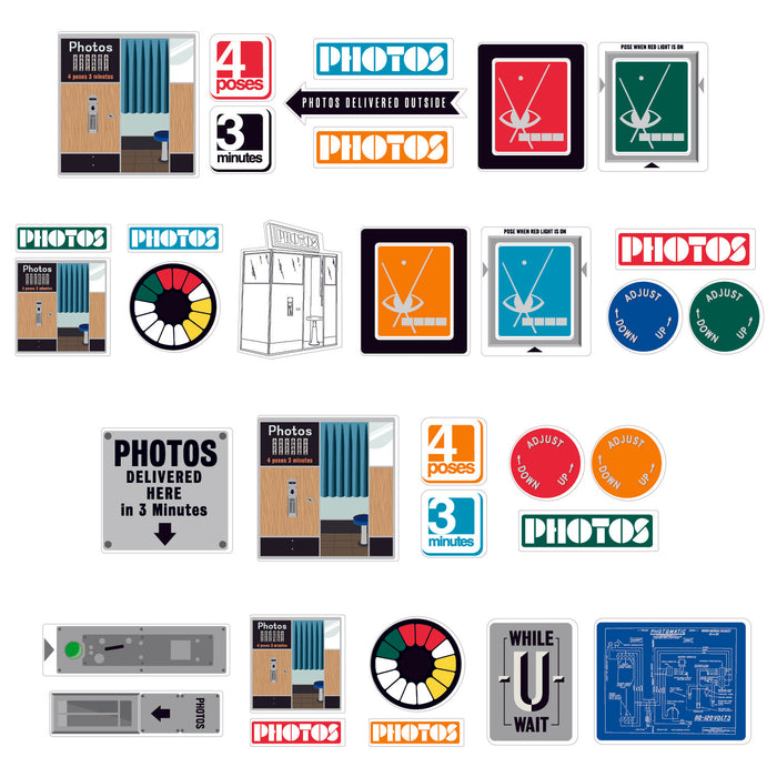 Photobooth Sticker Pack - Small