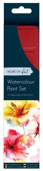 Water Colour Pallet - 12 Colours