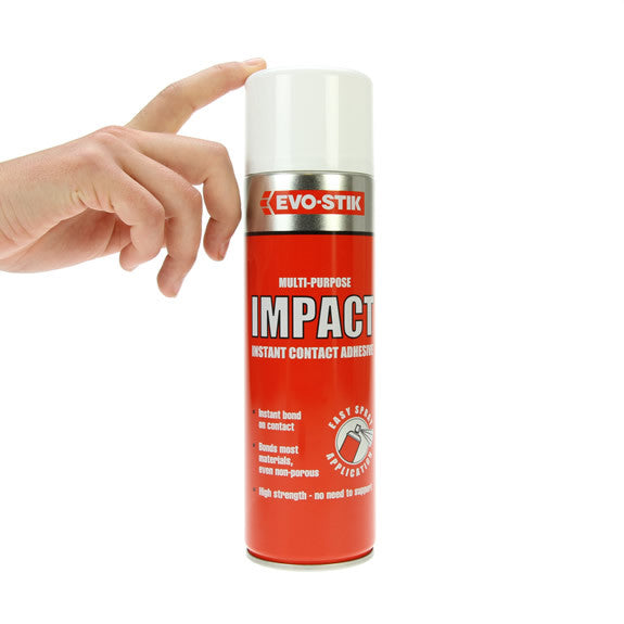 Impact Multi-Purpose Instant Contact Adhesive Spray 500ml