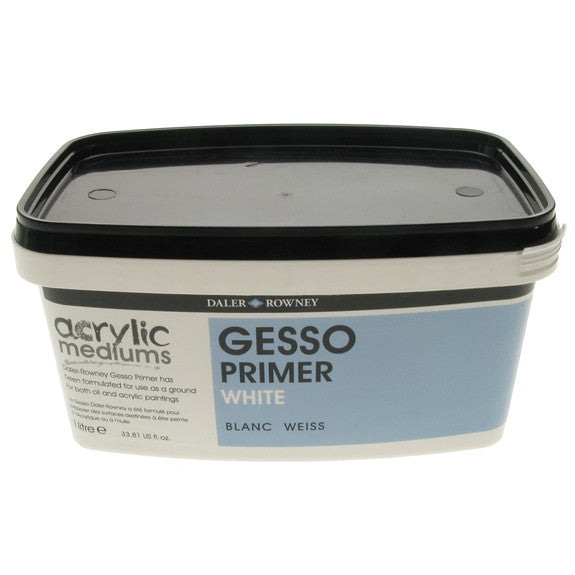 DR White Gesso Primer 1Ltr