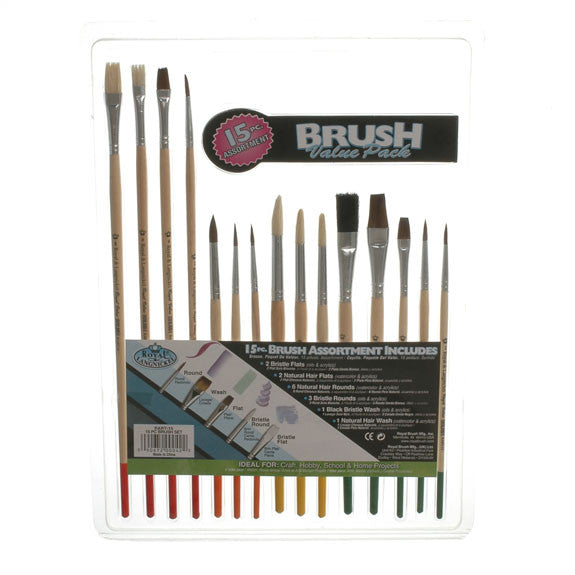 Royal Begin Art&Cr Brush 15 Pk