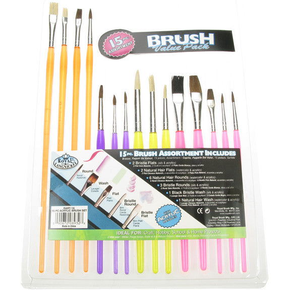 Royal Brush Value 15 Pack