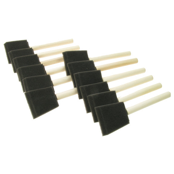 Royal Brush Value Foam Brush 50mm 12 Pack