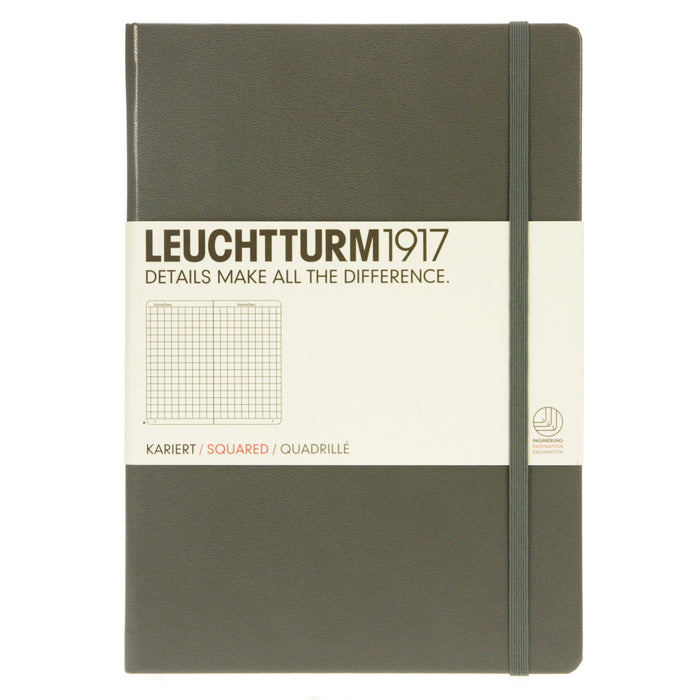 Leuchtturm 1917 Notebook Medium Squared Anthracite