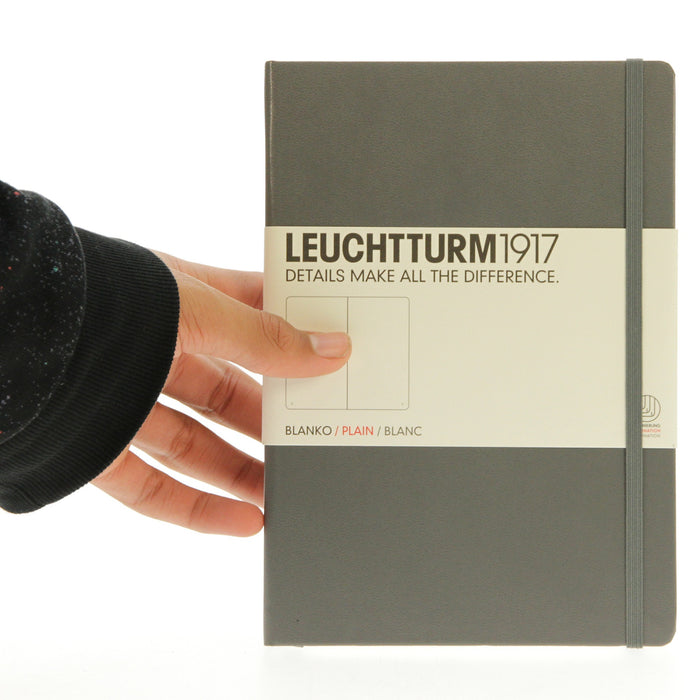 Leuchtturm 1917 Notebook Medium Plain Anthracite