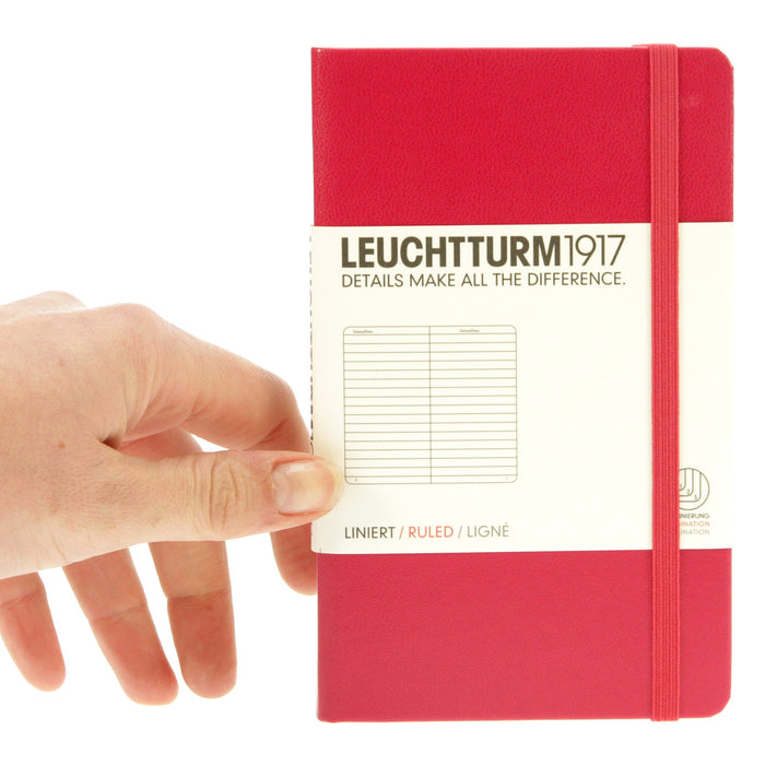 Leuchtturm 1917 Notebook Pocket Ruled Berry