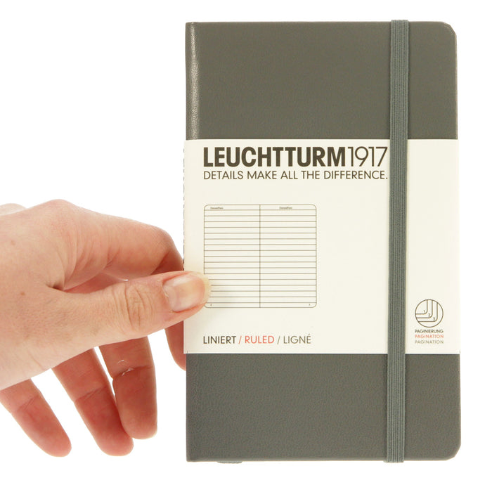 Leuchtturm 1917 Notebook Pocket Ruled Anthracite