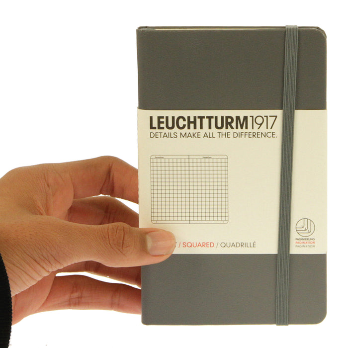 Leuchtturm 1917 Notebook Pocket Squared Anthracite