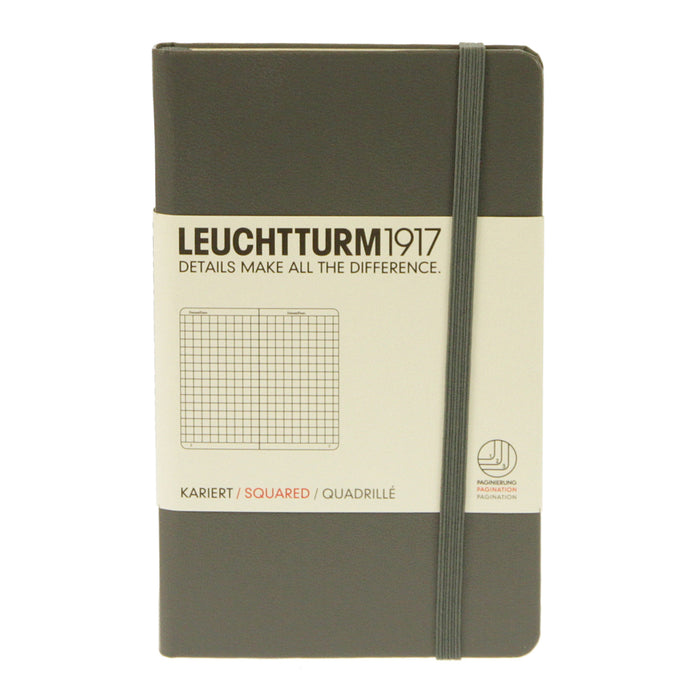 Leuchtturm 1917 Notebook Pocket Squared Anthracite