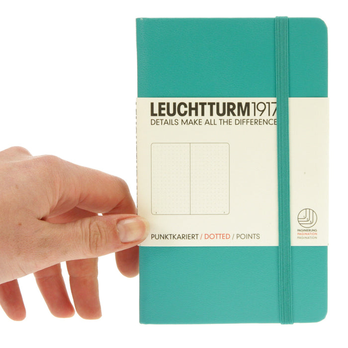 Leuchtturm 1917 Notebook Pocket Dotted Emerald