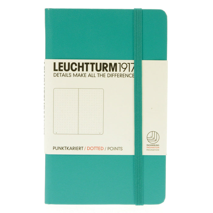 Leuchtturm 1917 Notebook Pocket Dotted Emerald