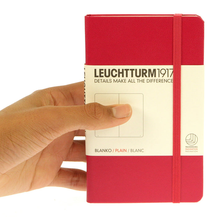 Leuchtturm 1917 Notebook Pocket Plain Berry