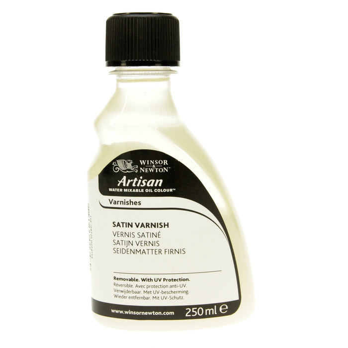 Winsor & Newton Artisan Water Mixable Oil Satin Varnish 250ml