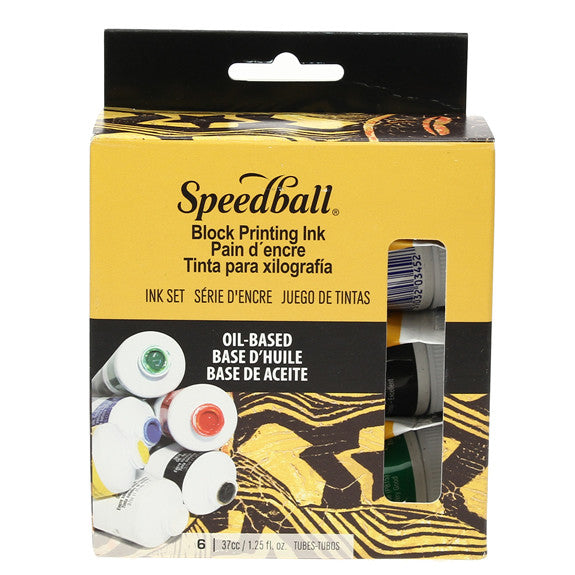 Speedball Oil-Based Block Printing Ink Starter Set