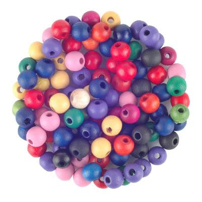 Wood Beads 6mm Round