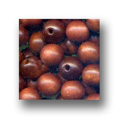 Wood Beads 10mm Round 100 Pack