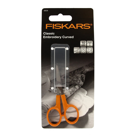 Fiskars Embroidery Scissors - Curved 10cm