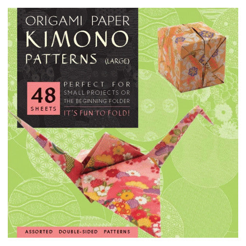 Origami Paper - Kimono Patterns - Large