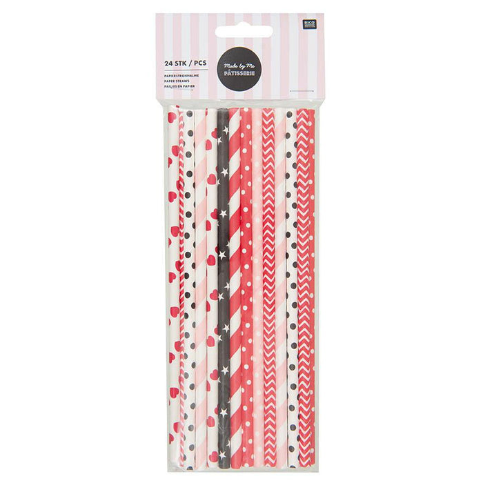 Rico Paper Straws Multicoloured