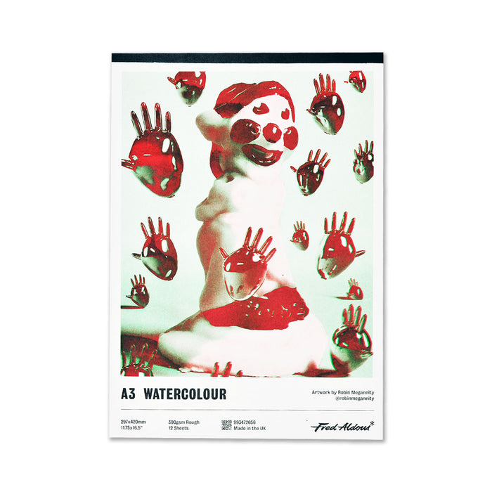 Fred Aldous Watercolour Pad A3 300gsm Rough