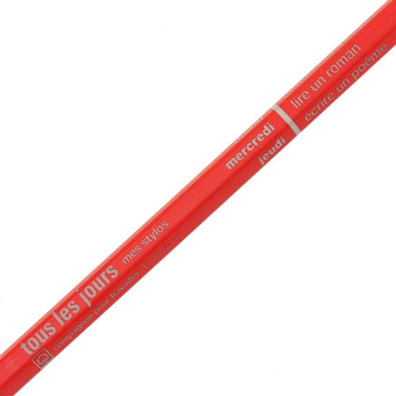 Mark's French Days Mechanical Pencil - Red