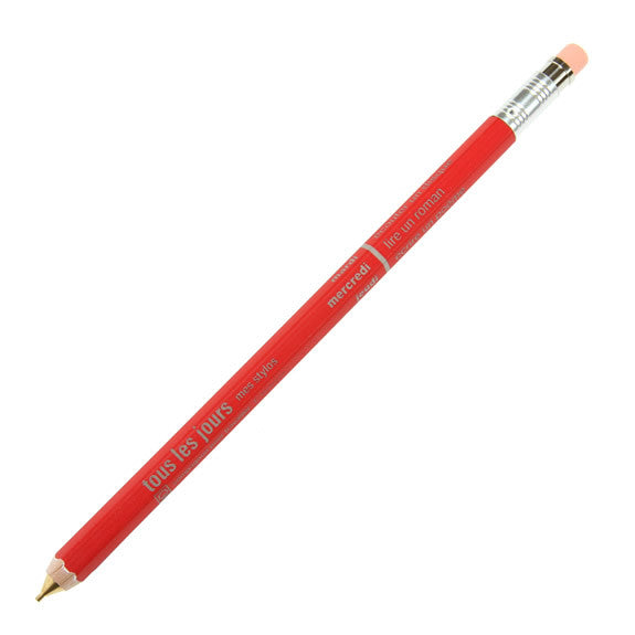 Mark's French Days Mechanical Pencil - Red