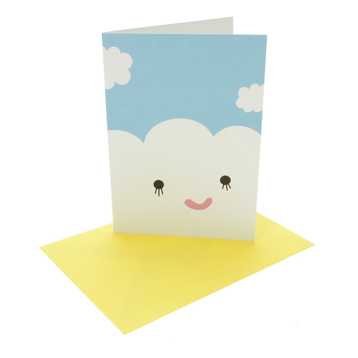 Happy Cloud Greeting Card